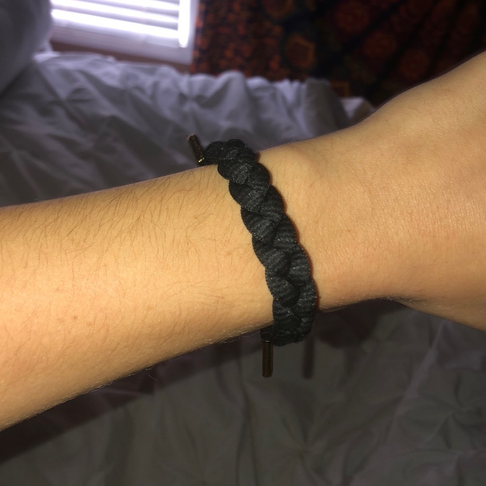 Rastaclat black braided bracelet